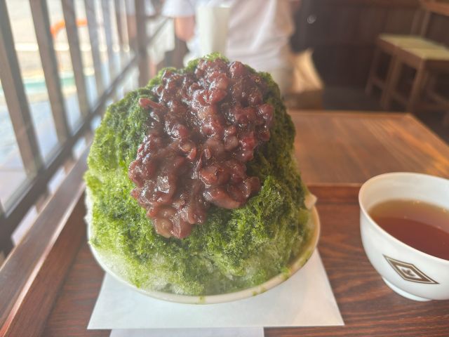 叶 匠壽庵かき氷
