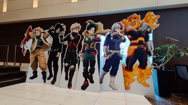 ヒロアカ×渋谷エクセルホテル東急パネル