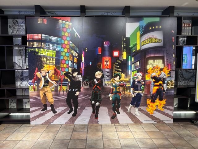 渋谷マークシティヒロアカヒロアカ×渋谷エクセルホテル東急のフォトスポット