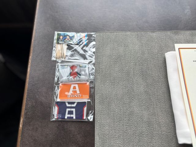 特典のアクリル箸置き