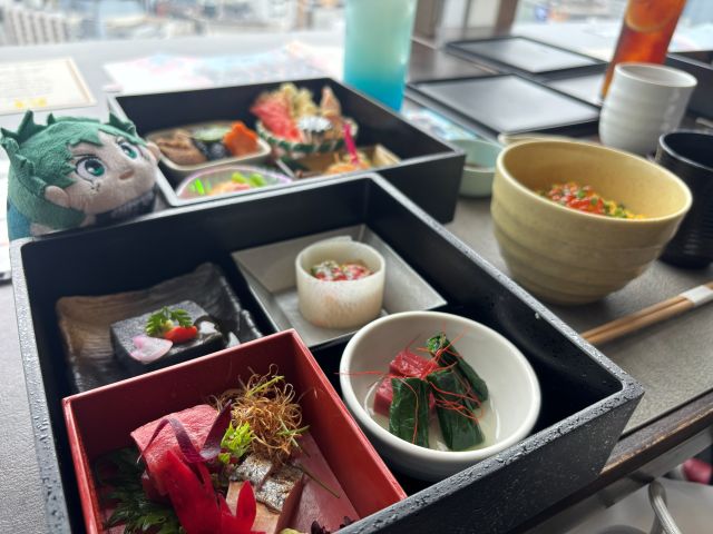 日本料理「旬彩」のコラボ弁当